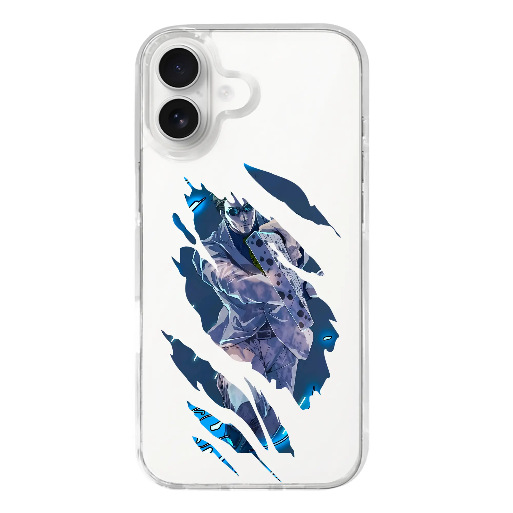 呪術廻戦 グッズ,七海 建人 - iPhone 17シリーズ 透明スマホケース – 薄型・耐衝撃・精密フィット保護カバー